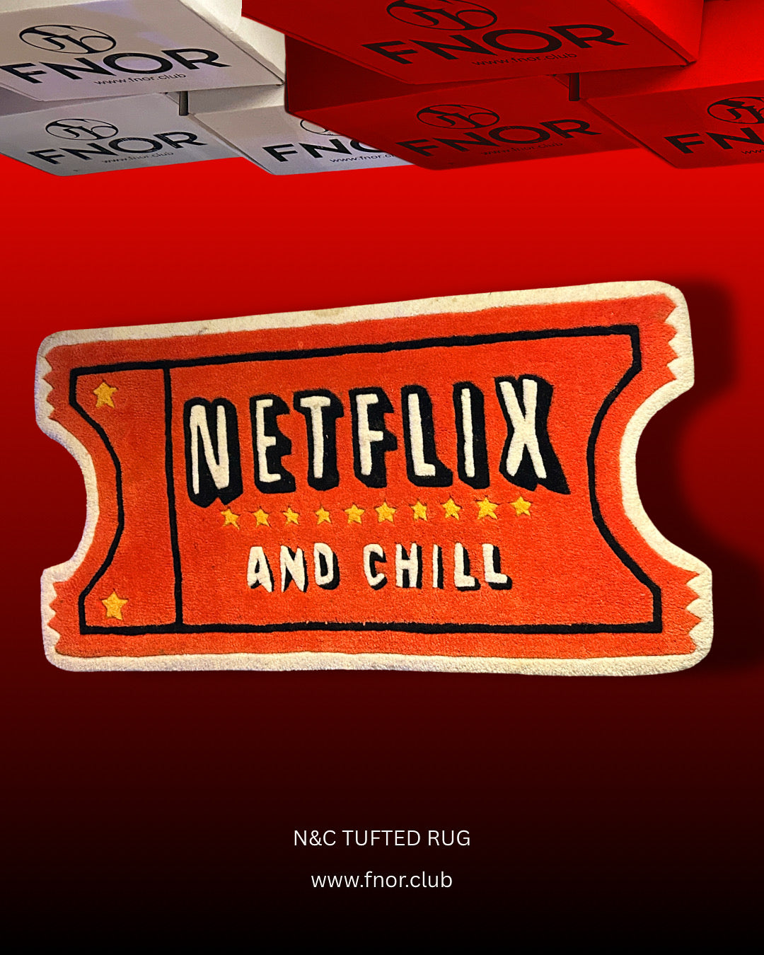 Netflix & Chill Rug